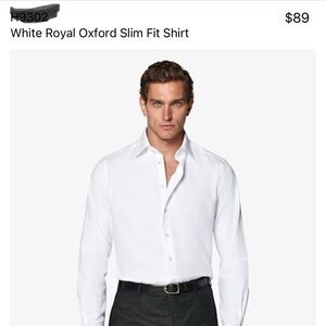 White Royal Oxford shirt
